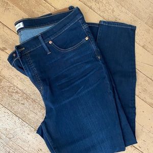 Madewell 9" Mid-Rise Skinny Jeans size 35 NWOT